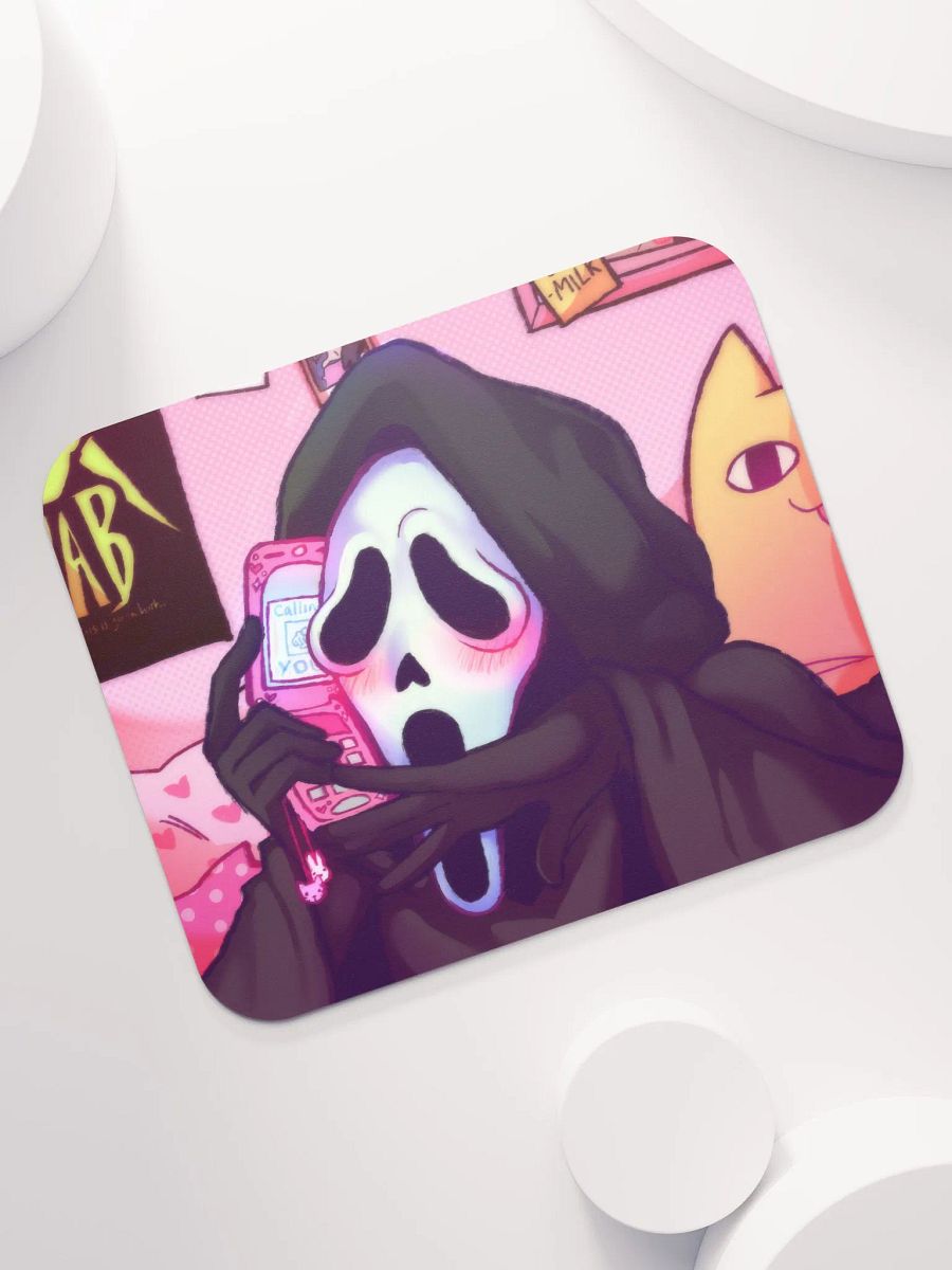 Ghost on the Phone Mousepad product image (7)