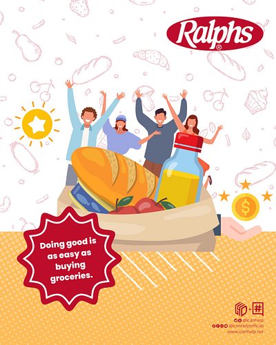 🛒 Did you know your weekly grocery run can support Digital4Good x #ICANHELP without spending anything extra?

Join the Ralphs...