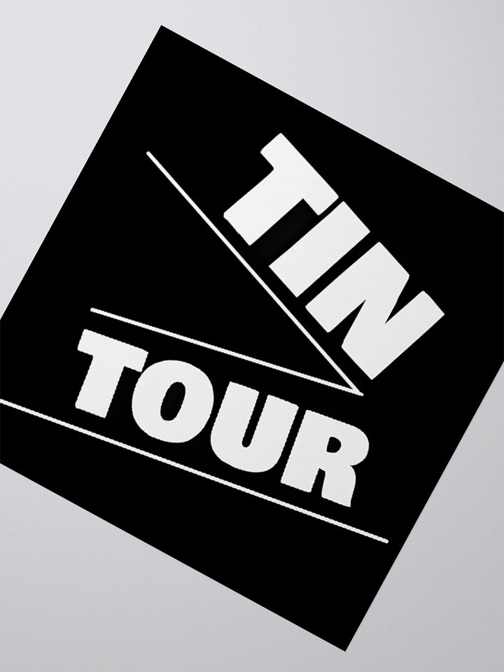 Tin tour sticker product image (2)