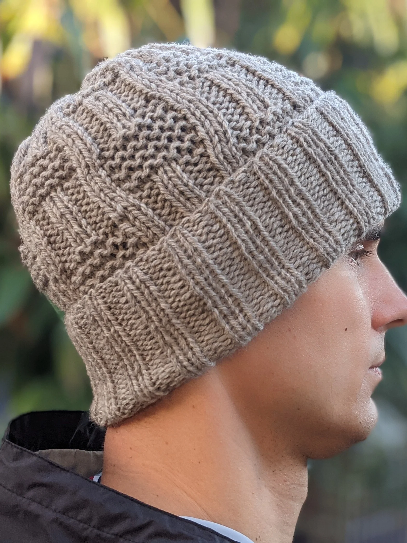 Broadway Chunky Hat Knitting Pattern for Men product image (5)