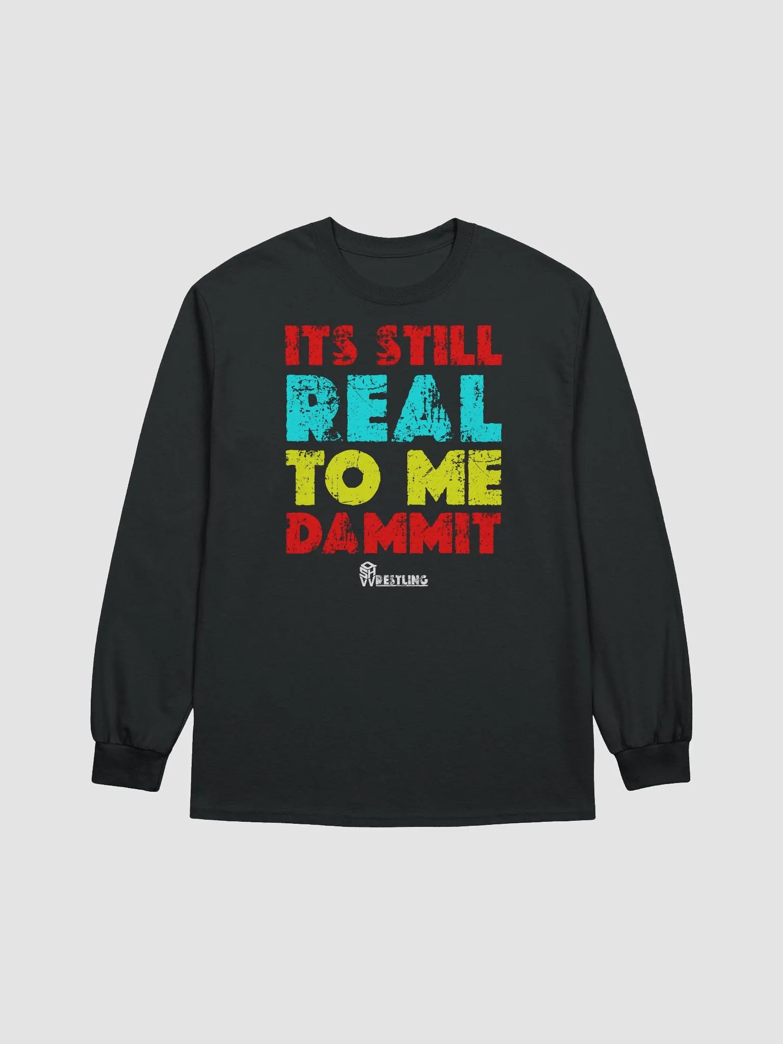 QSHW REAL TO ME (COLOUR DESIGN) LONG T-SHIRT product image (1)
