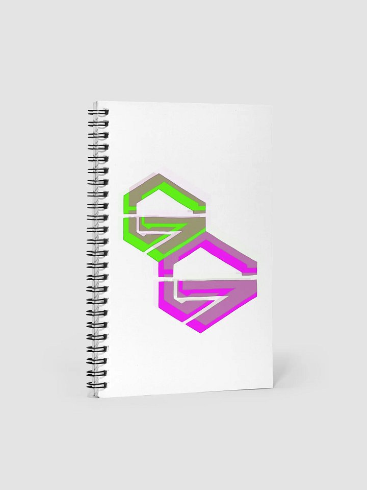 Spiral Notebook - White with GG Logo product image (1)