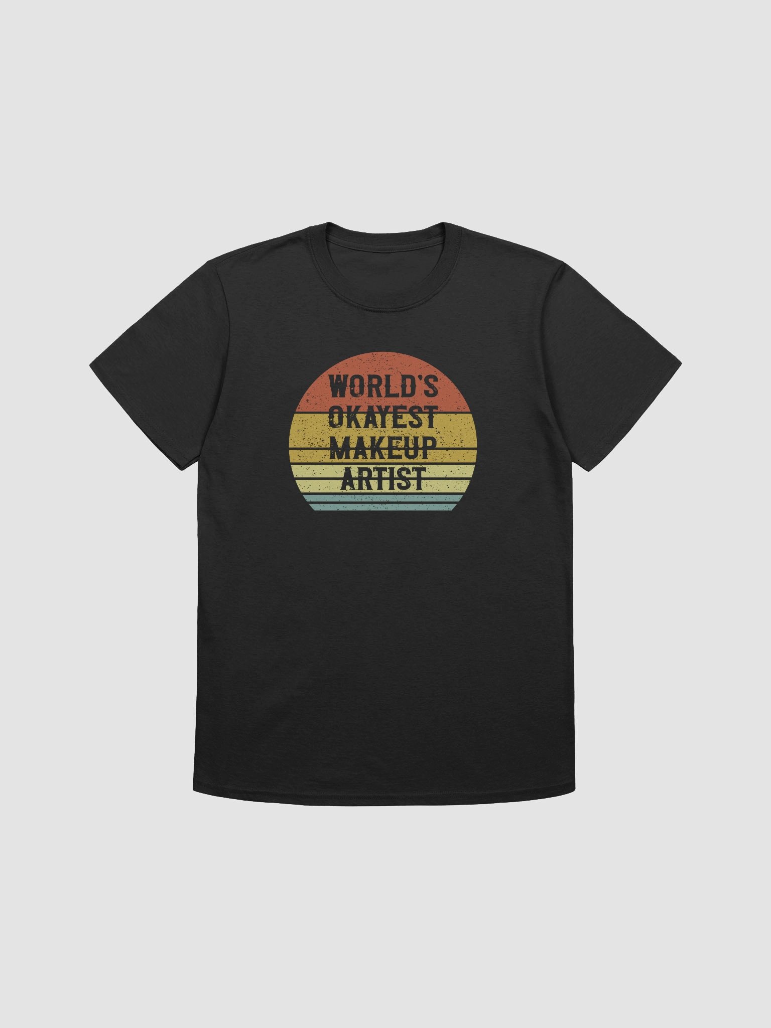 Retro World's Okayest Makeup Artist Tee product image (1)