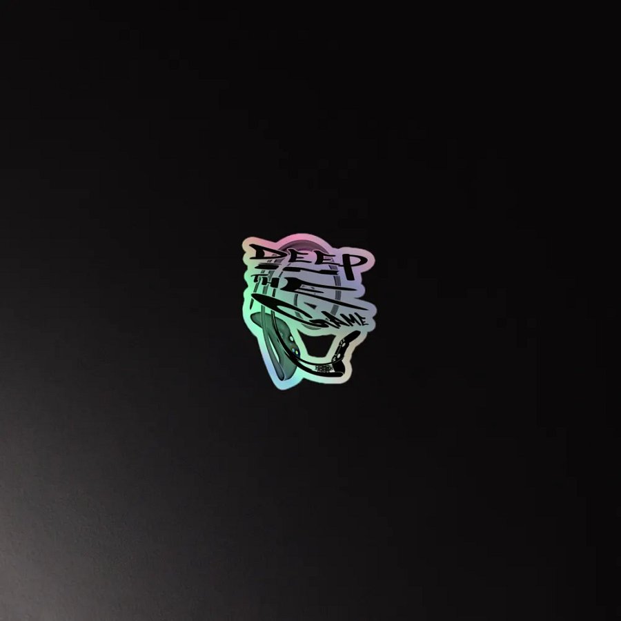 Deep in the game Kiss-Cut Holographic Sticker Sheet product image (2)