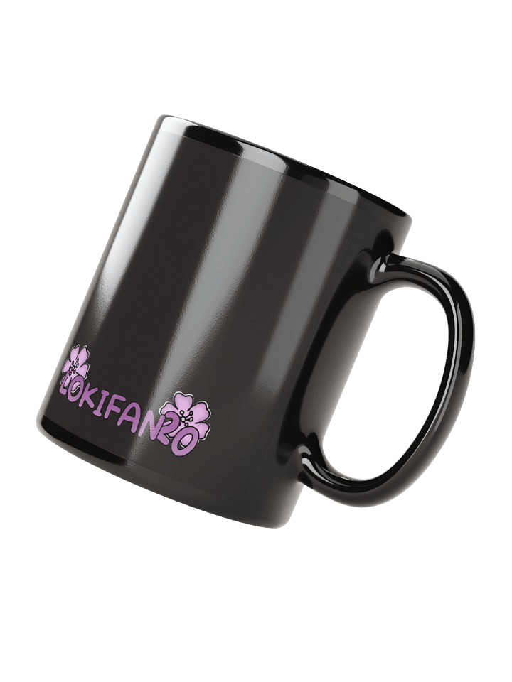 loki drawing black mug product image (2)