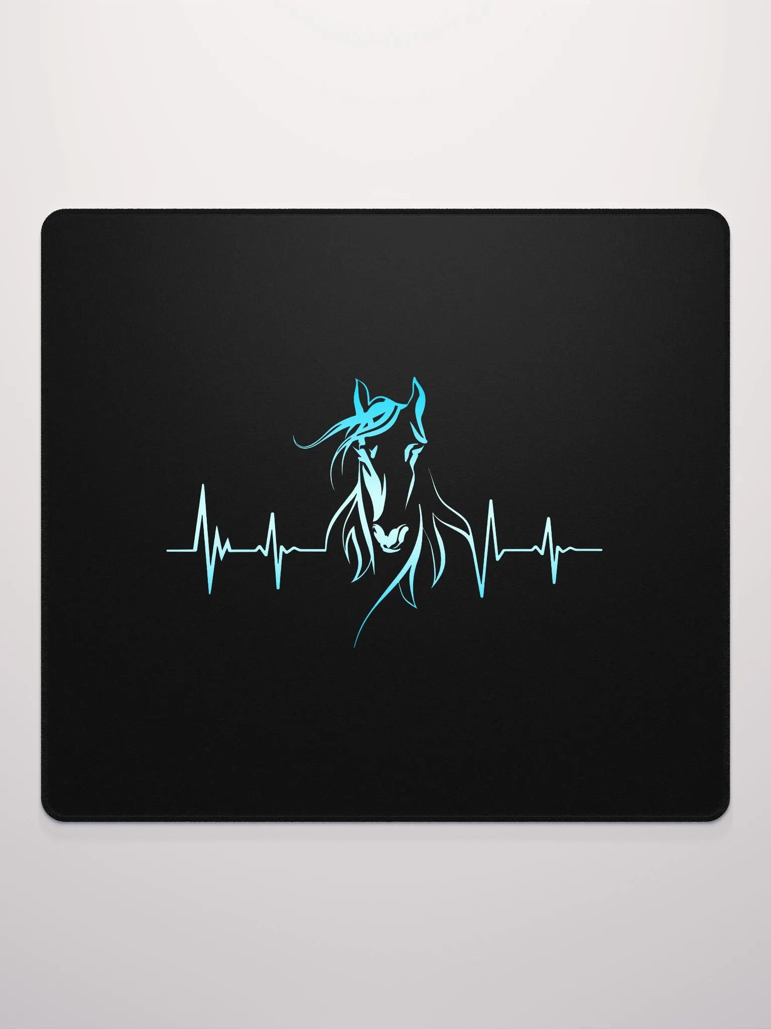 Horse Heartbeat Gaming Mouse Pad product image (2)