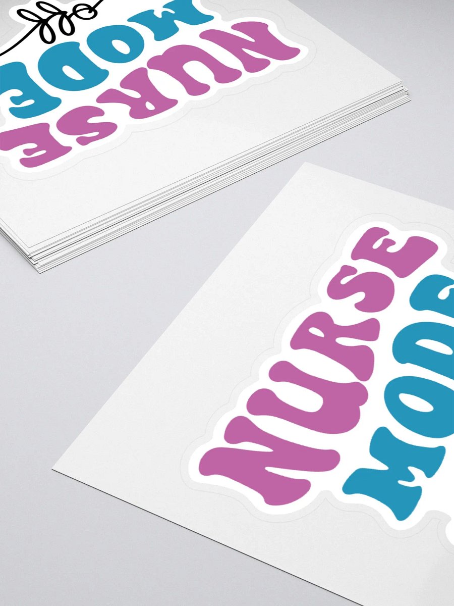 Nurse Mode Off Sticker product image (10)