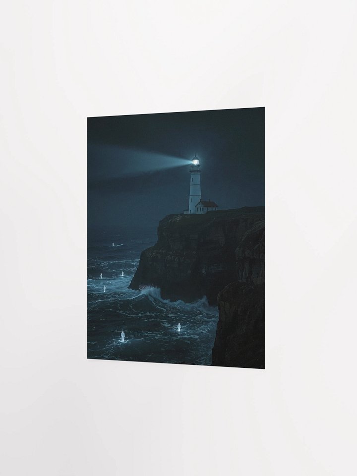 The Watchers Beneath the Light Matte Poster product image (11)