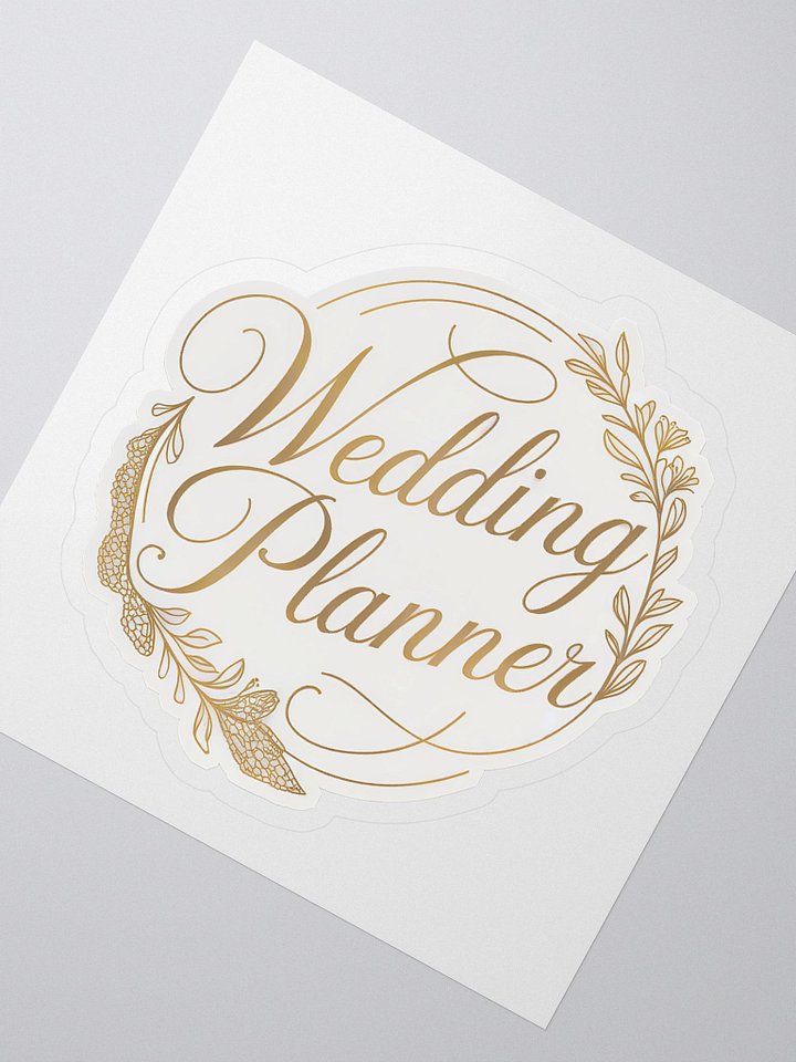 Elegant Wedding Planner Stickers product image (2)