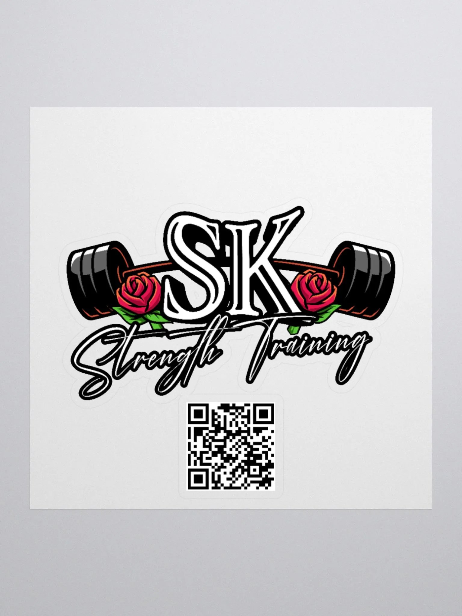 Strength Training Logo Kiss Cut Stickers product image (3)