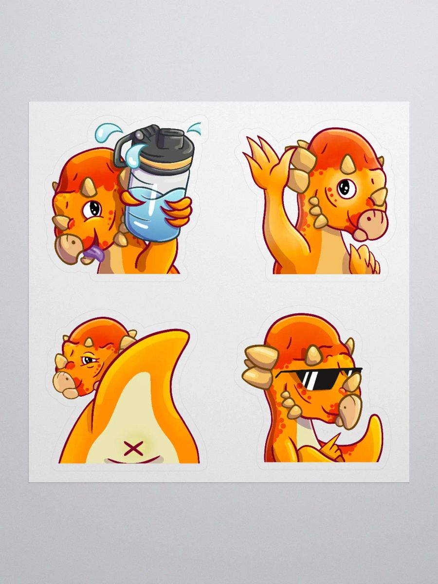 DinoPete87 Emote Stickers product image (1)