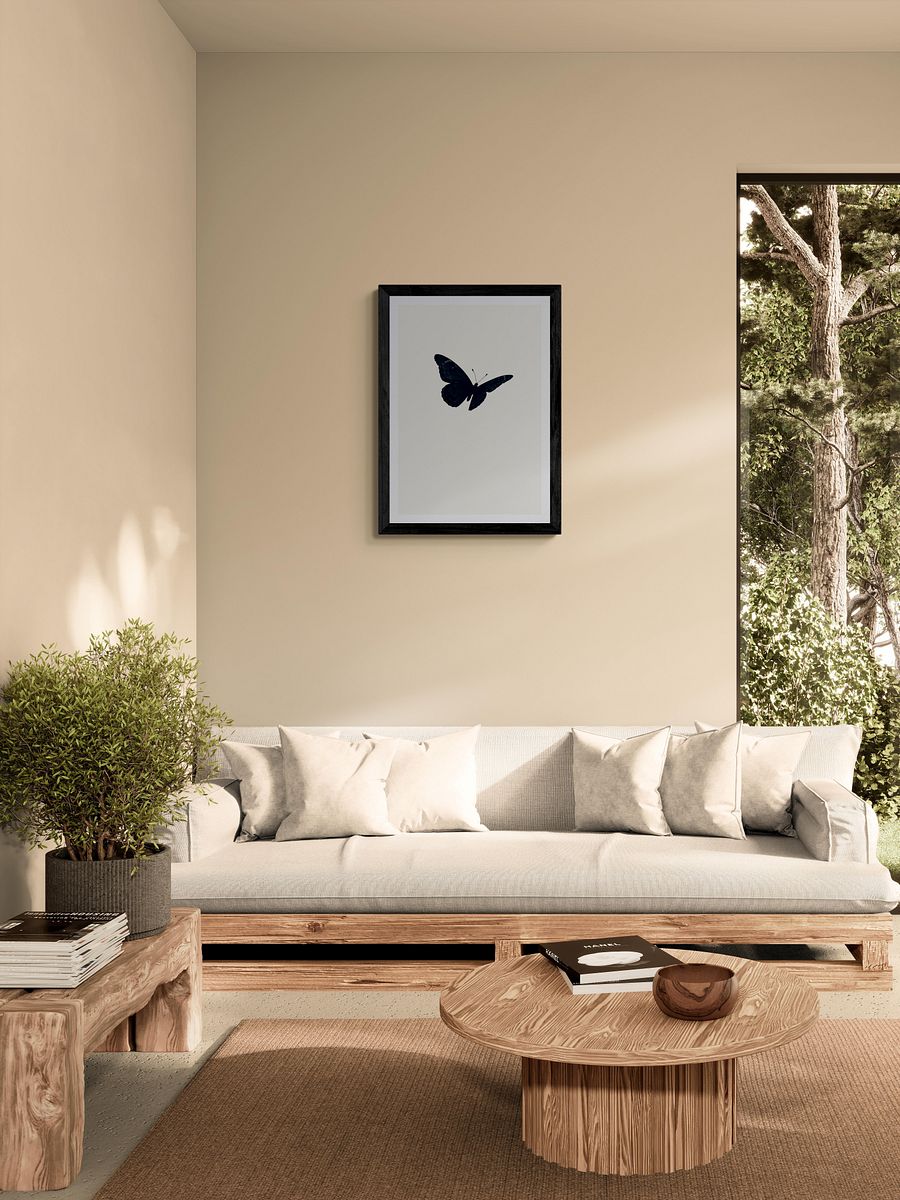 Black Butterfly Flying product image (1)