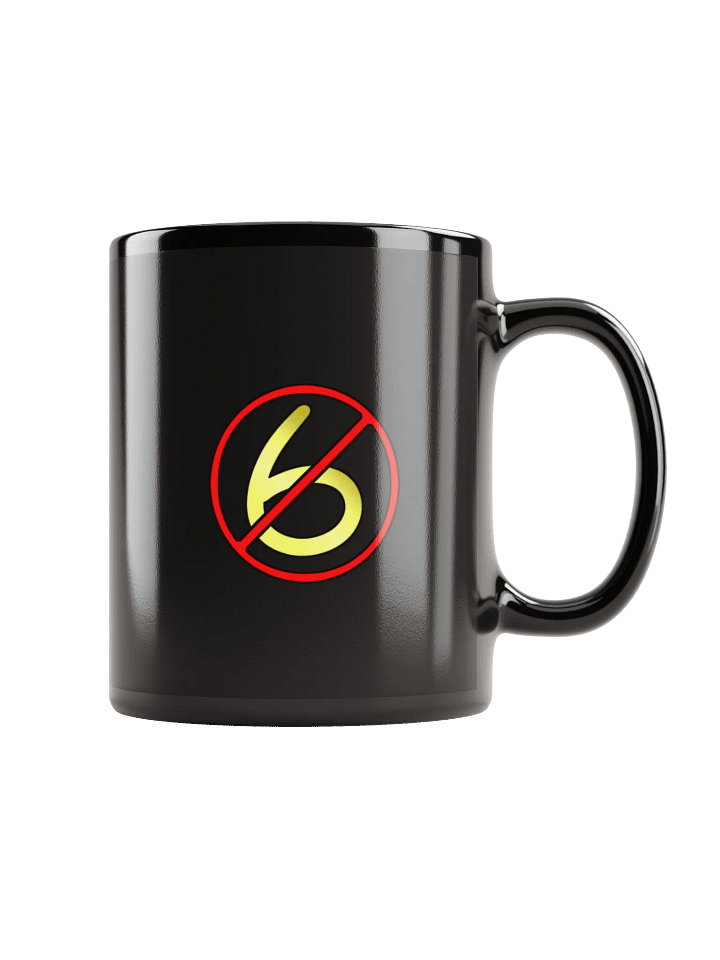 WhoIsDoopu Anti-Sixist Stop Typing 6 Mug - Black product image (2)