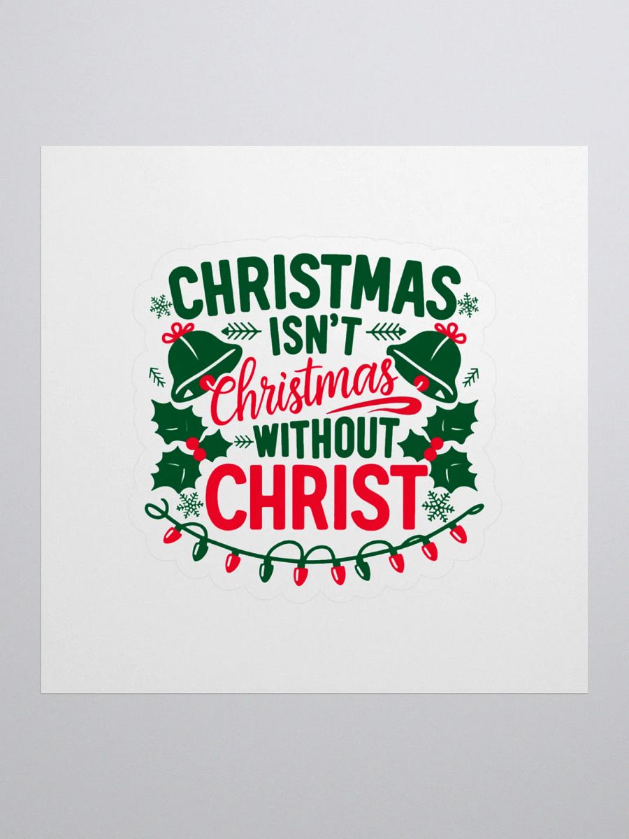 Christmas isn't Christmas Kiss Cut Stickers product image (1)