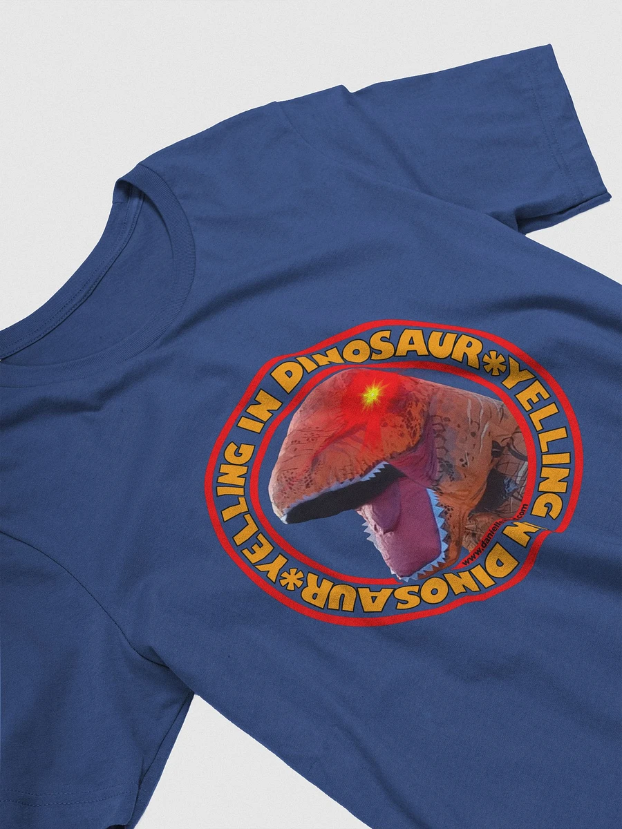 Yelling In Dinosaur Coloured T-Shirt product image (12)