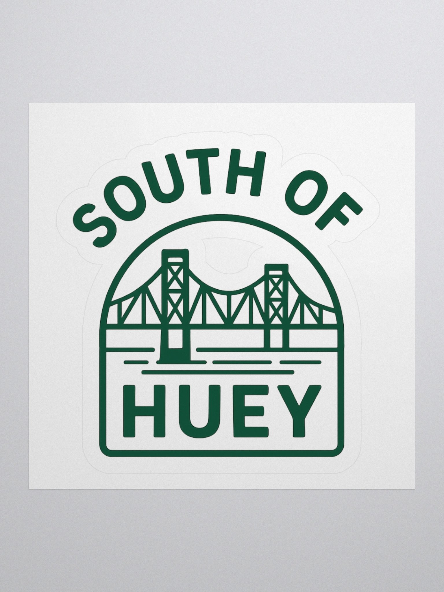 South of Huey Logo Sticker product image (1)