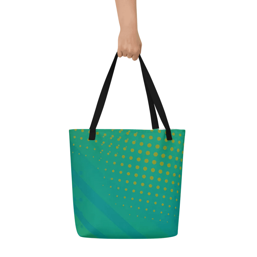 Vibrant Plaid Dreams Tote Bag for moms friends art students product image (6)
