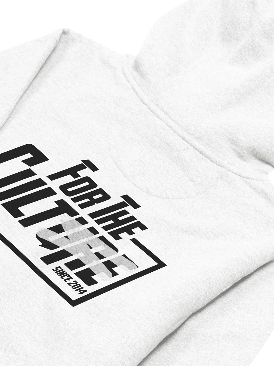 For the Culture Black and White Hoodie product image (4)