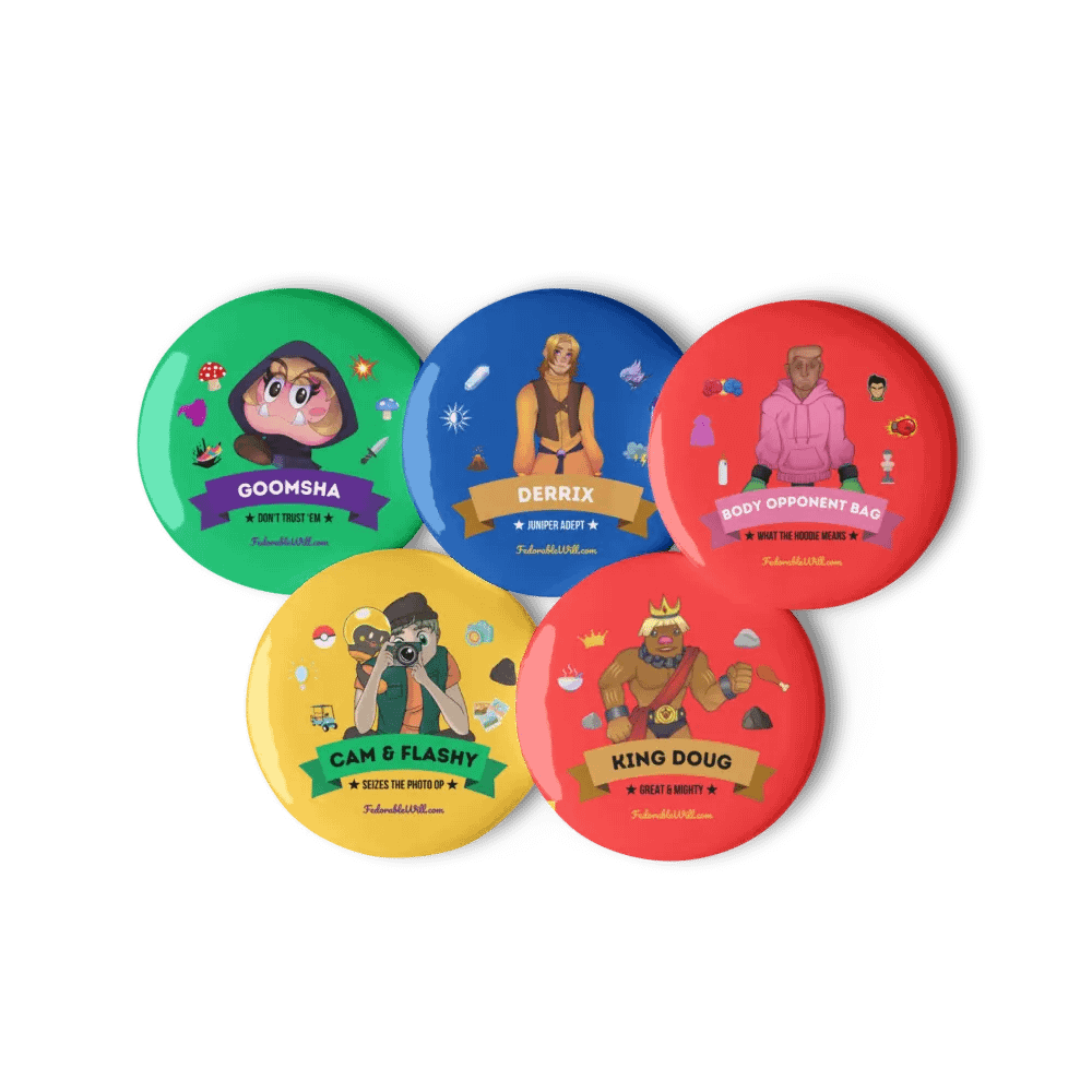 Super Smash Quest Pins + King Doug product image (11)