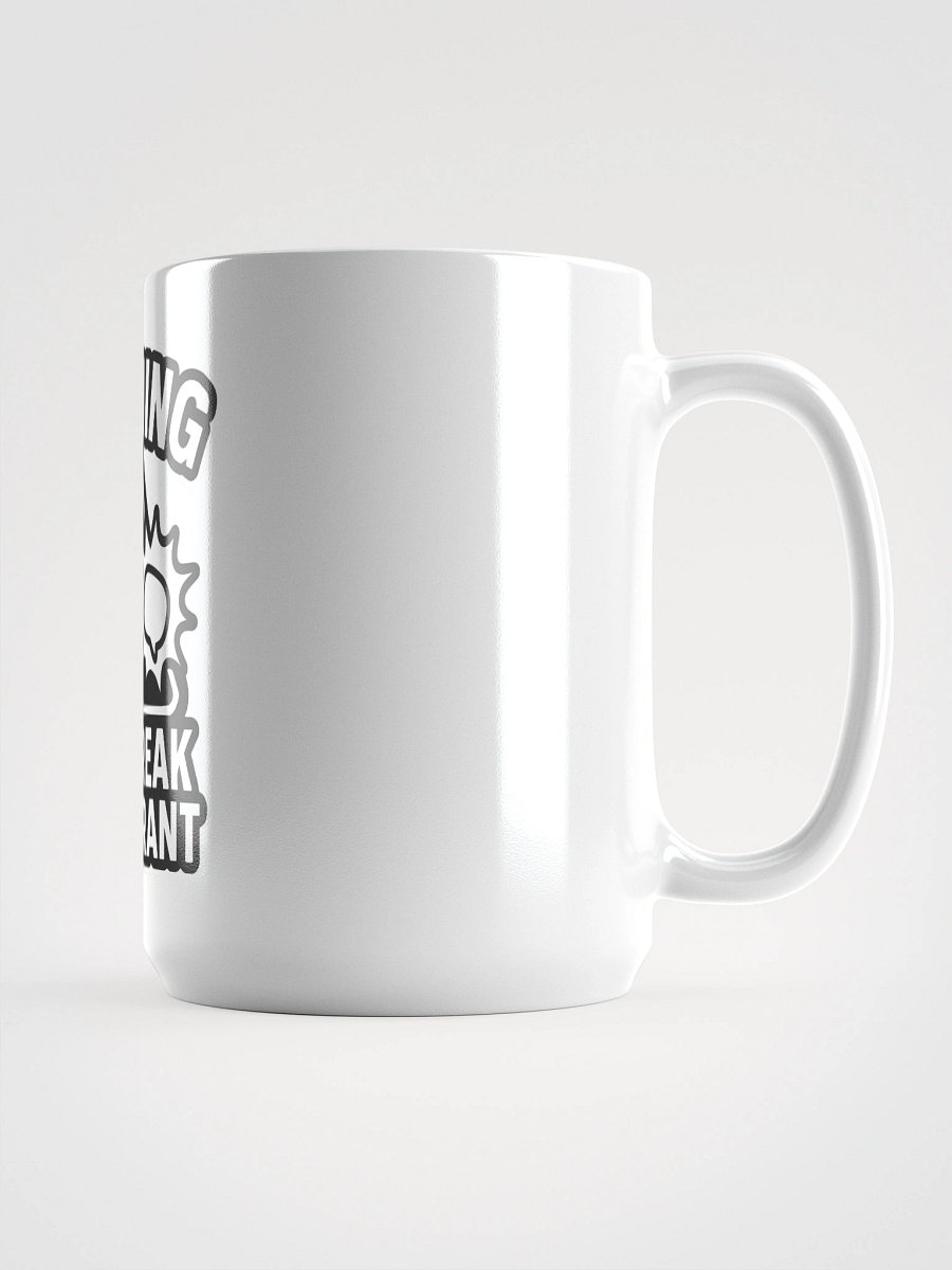 Cautionary Rant White Glossy Mug product image (1)