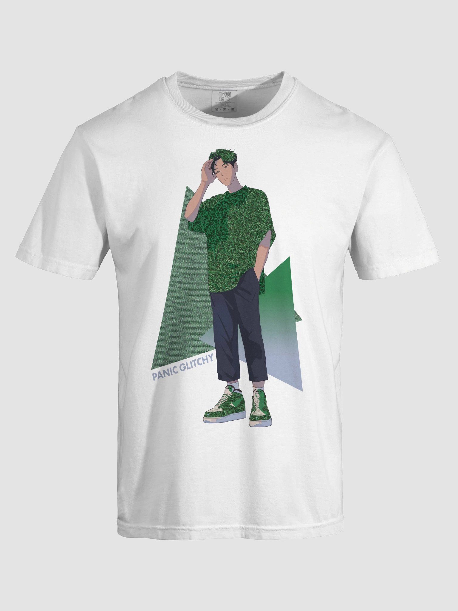 Patterned Ikimen Fresh Cut Grass Tee product image (7)
