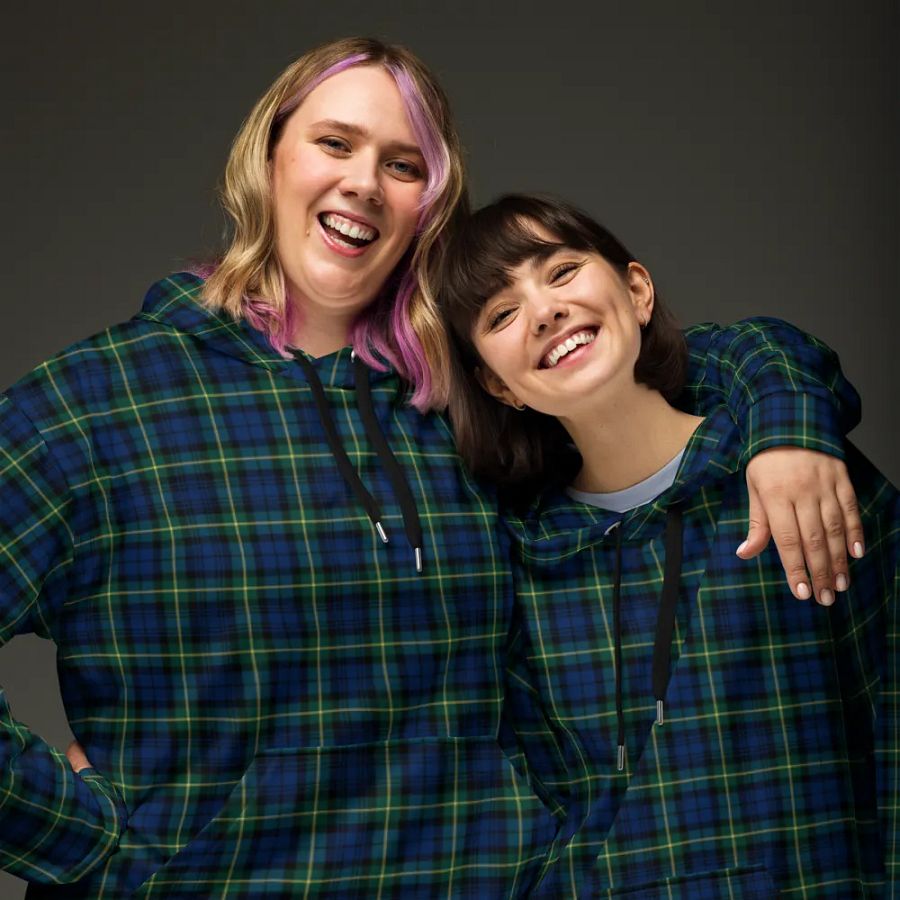 Gordon Clan Tartan Hoodie product image (3)