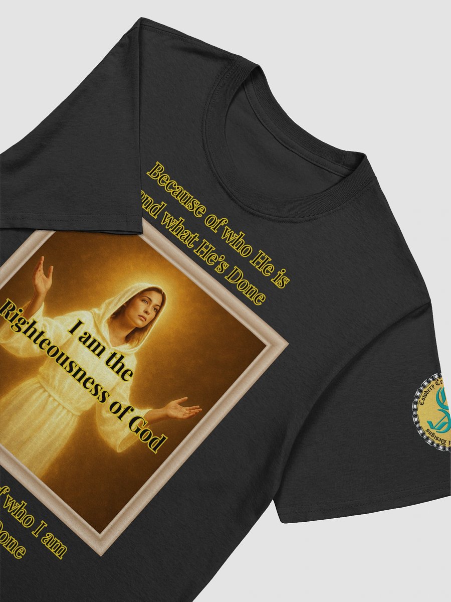 I am the Righteousness of God (Female) Gildan Unisex Softstyle T-Shirt Dark Colors product image (87)