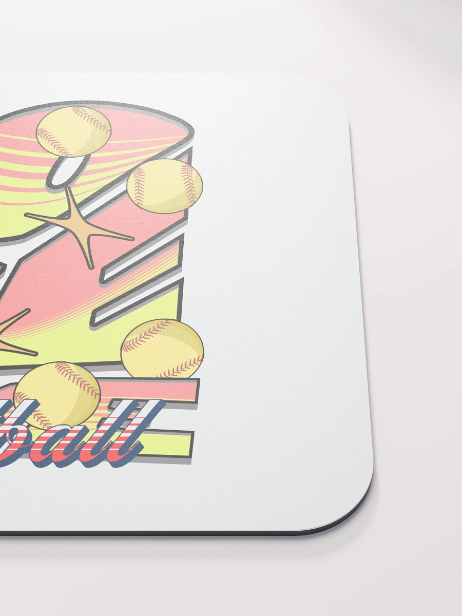 Love Me Softball Mouse Pad product image (5)