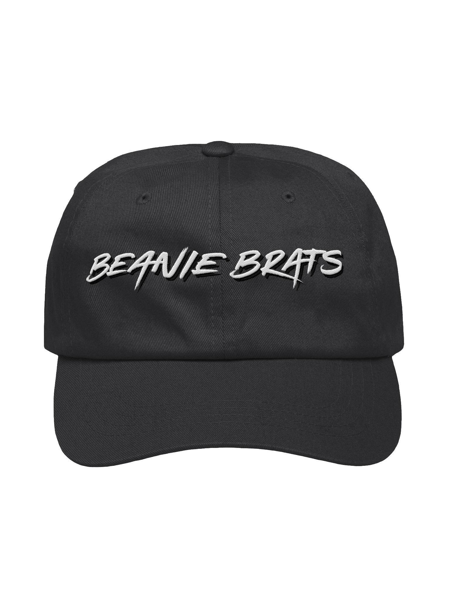 Beanie Brats Text Black Hat product image (1)