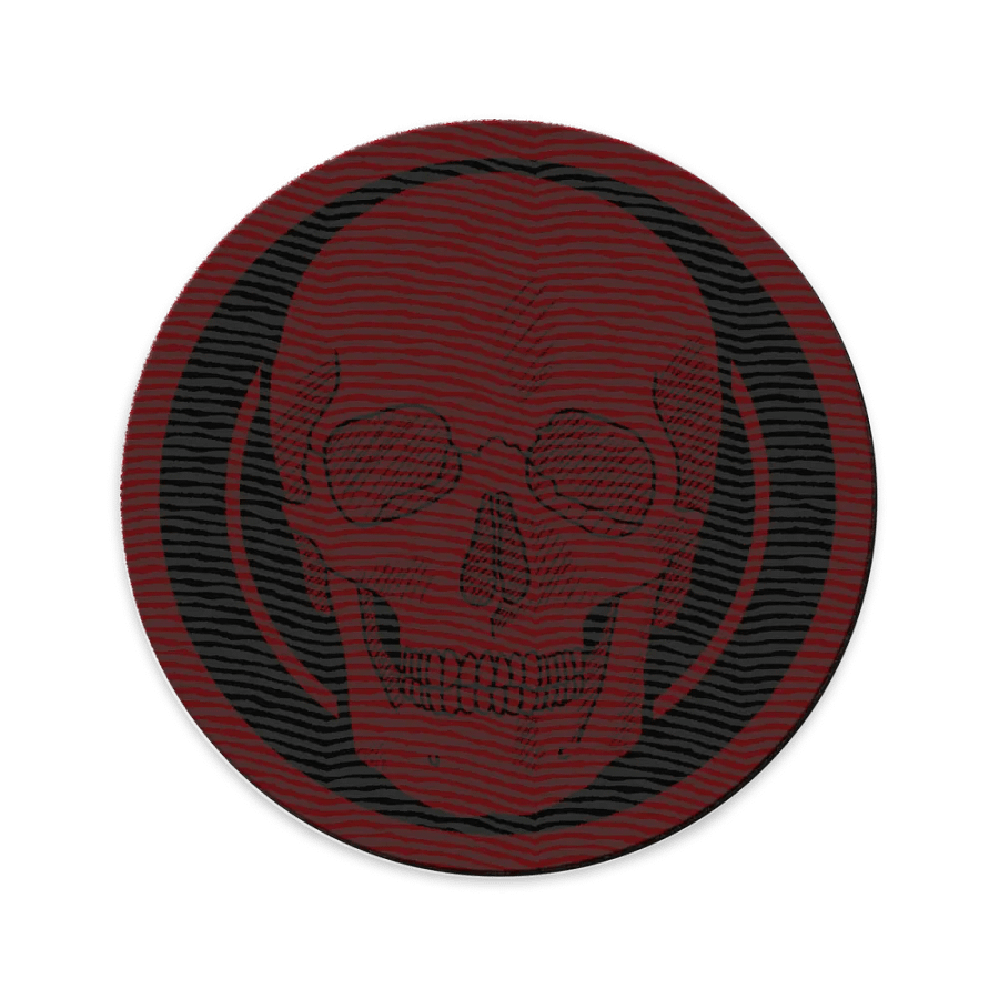 Red skull patch product image (1)