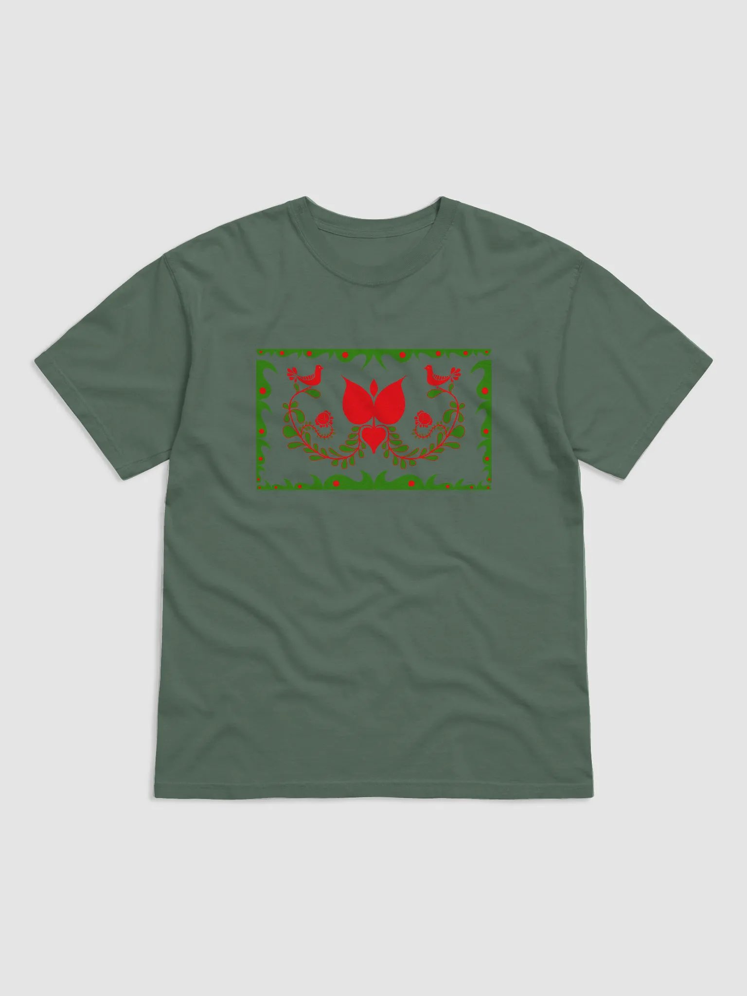 Hungary's Nature Folk Art Floral T-Shirt product image (1)