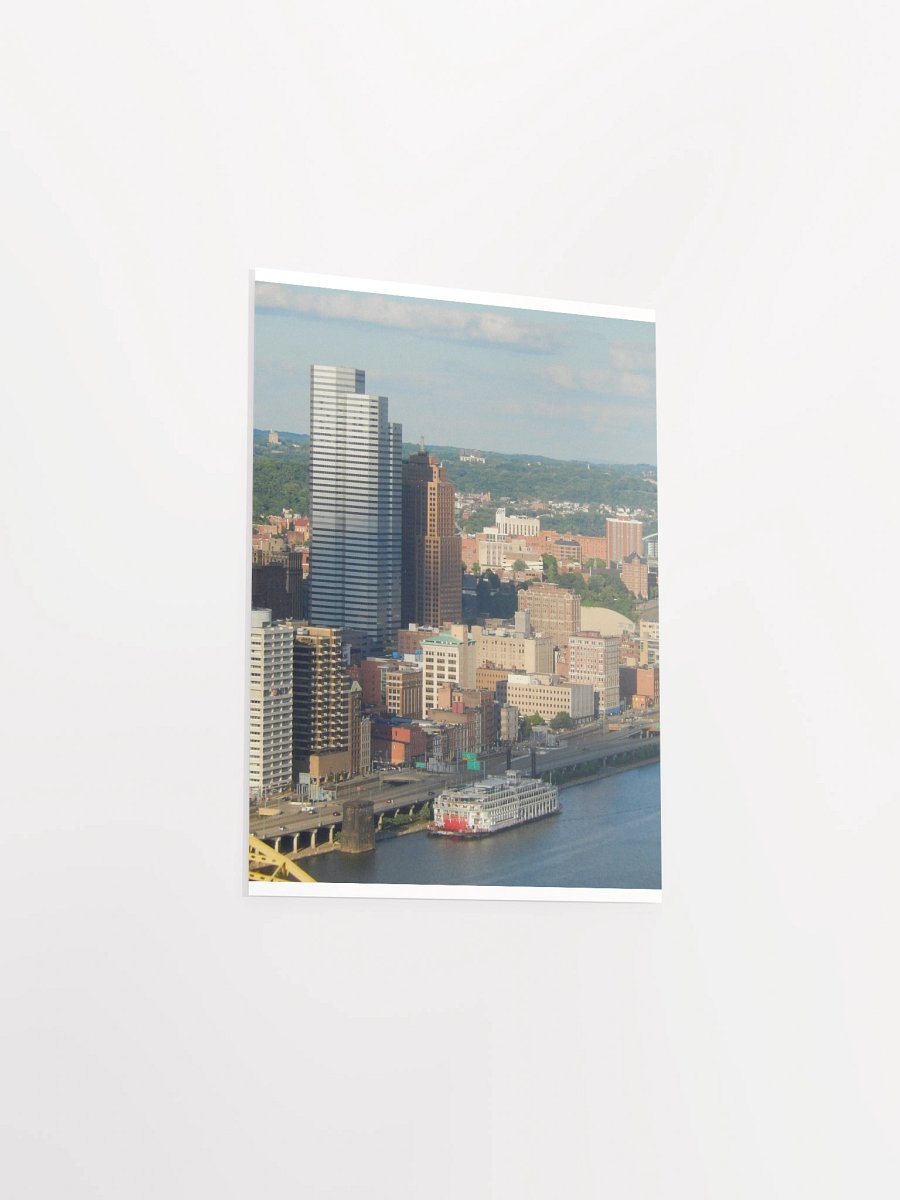 Pittsburgh - One Oxford Centre and American Queen Steamboat - July 2014 - Print/poster product image (3)