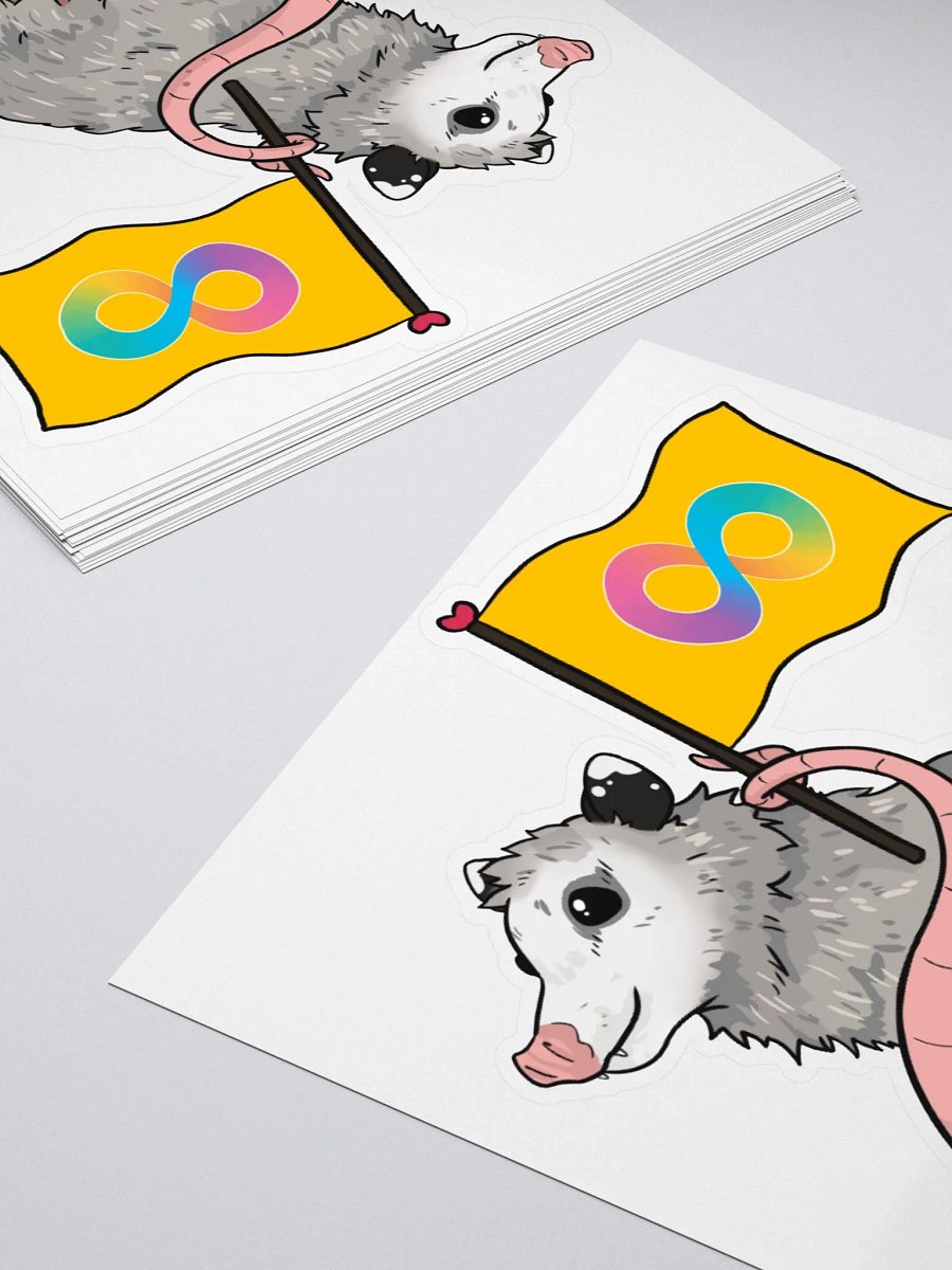 Autism Pride Possum bubble free stickers product image (4)