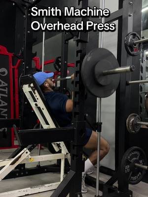 New movement added to the routine #gym #gymtok #overheadpress #winterarc #fyp 