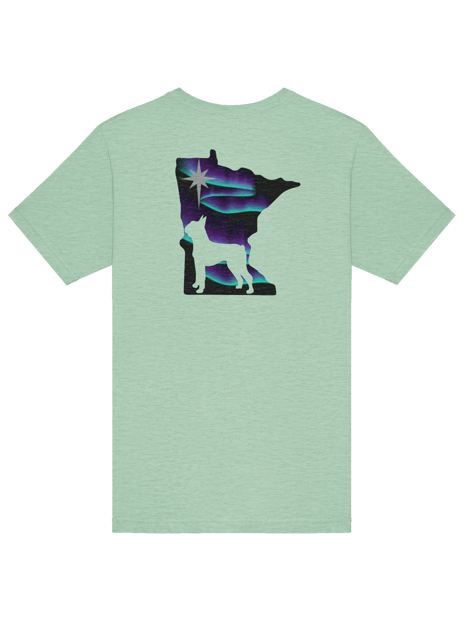 MN Boston Terrier Club Art Style w/ Northern Lights Back Logo product image (6)