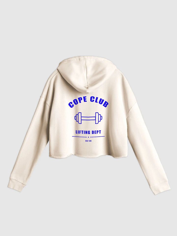 Cope Club Fitness Cropped Jumper Blue Print product image (14)