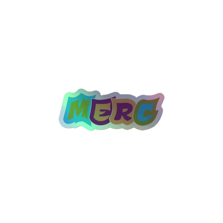 Vibrant MERC Holographic Sticker Set product image (1)