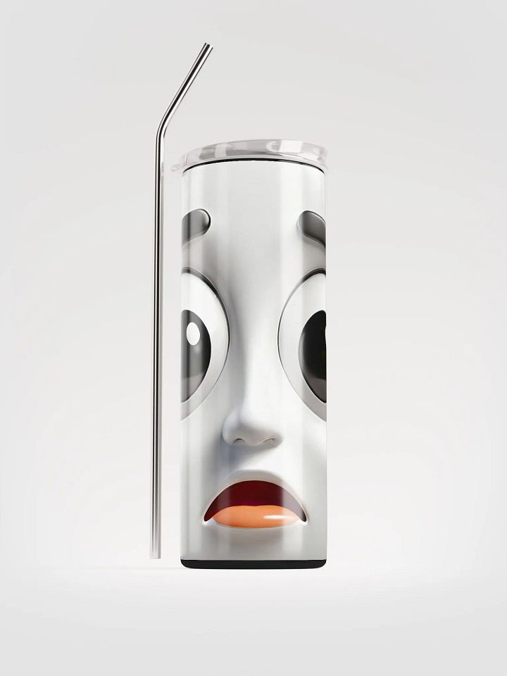 Surprised Expression Stainless Steel Tumbler product image (1)