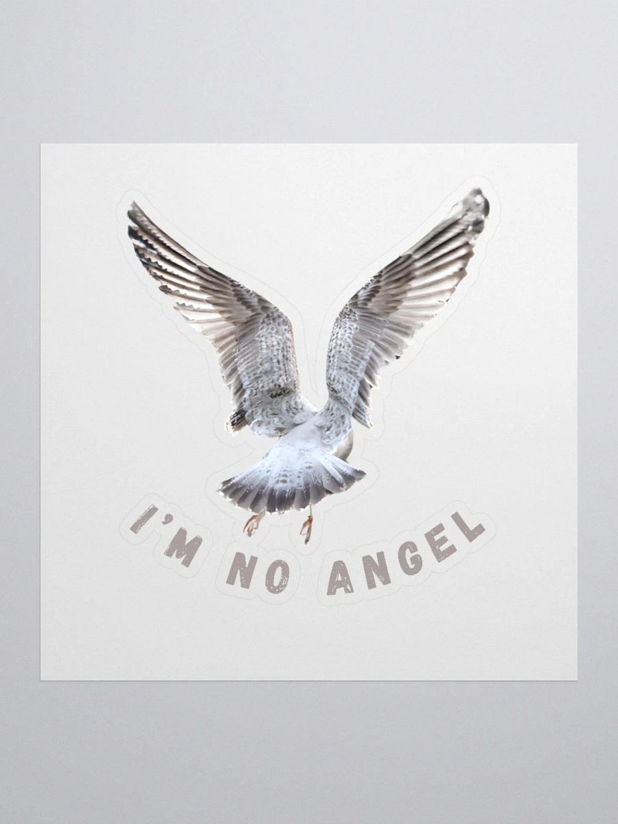 I'm No Angel Seagull Kiss Cut Stickers product image (1)