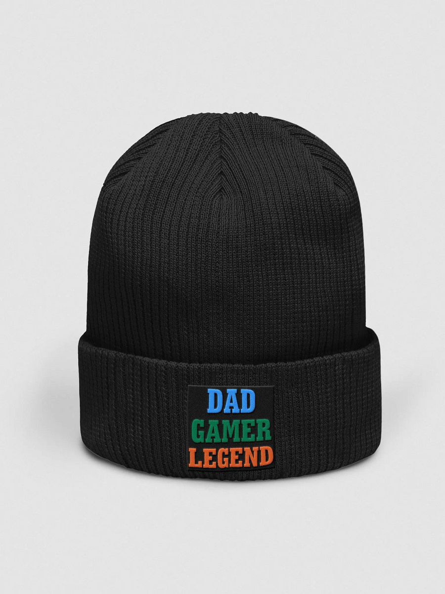 DAD GAMER LEGEND Ribbed Beanie product image (12)