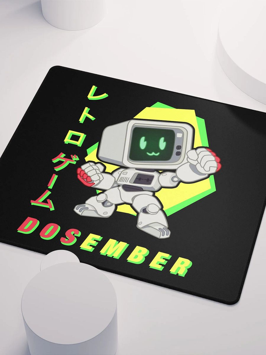 Dosember 2024 Mouse Pad CGA (green-yello-red) product image (3)