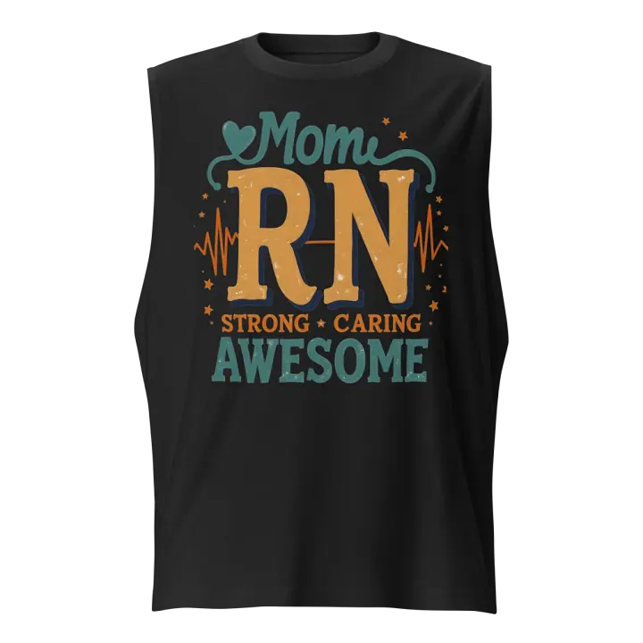 Mom RN Strong Muscle Tank product image (1)