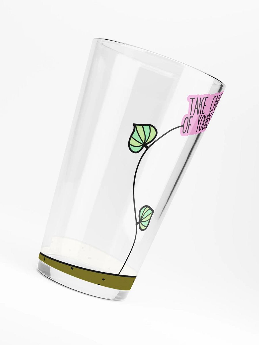 Take Care of Yourself Glass product image (6)