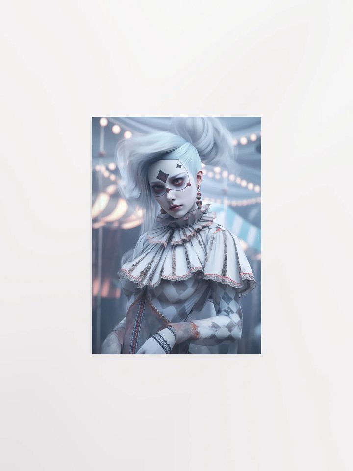 Whimsical Harlequin Fantasy Poster product image (1)