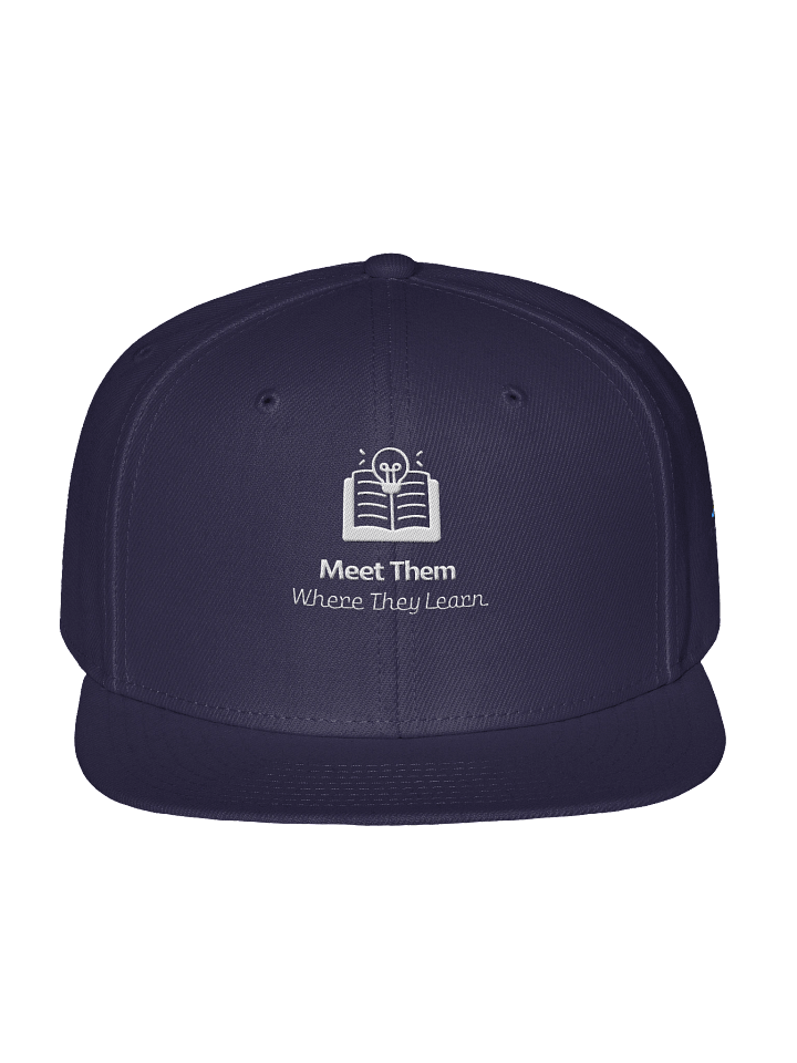 Essential Snapback Cap: Meet Them Where They Learn product image (3)