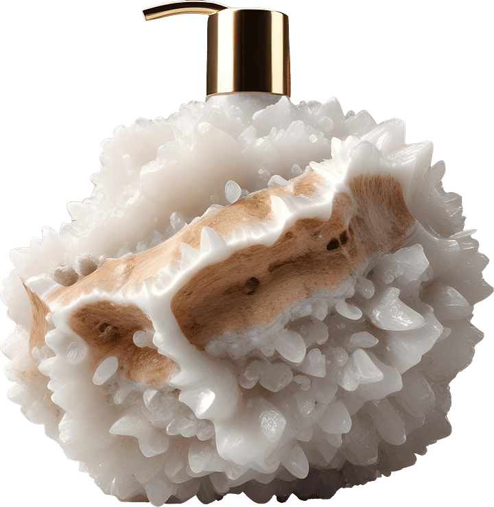 Terra Elegance – Boho Chic Crystal Soap Dispenser PNG product image (1)