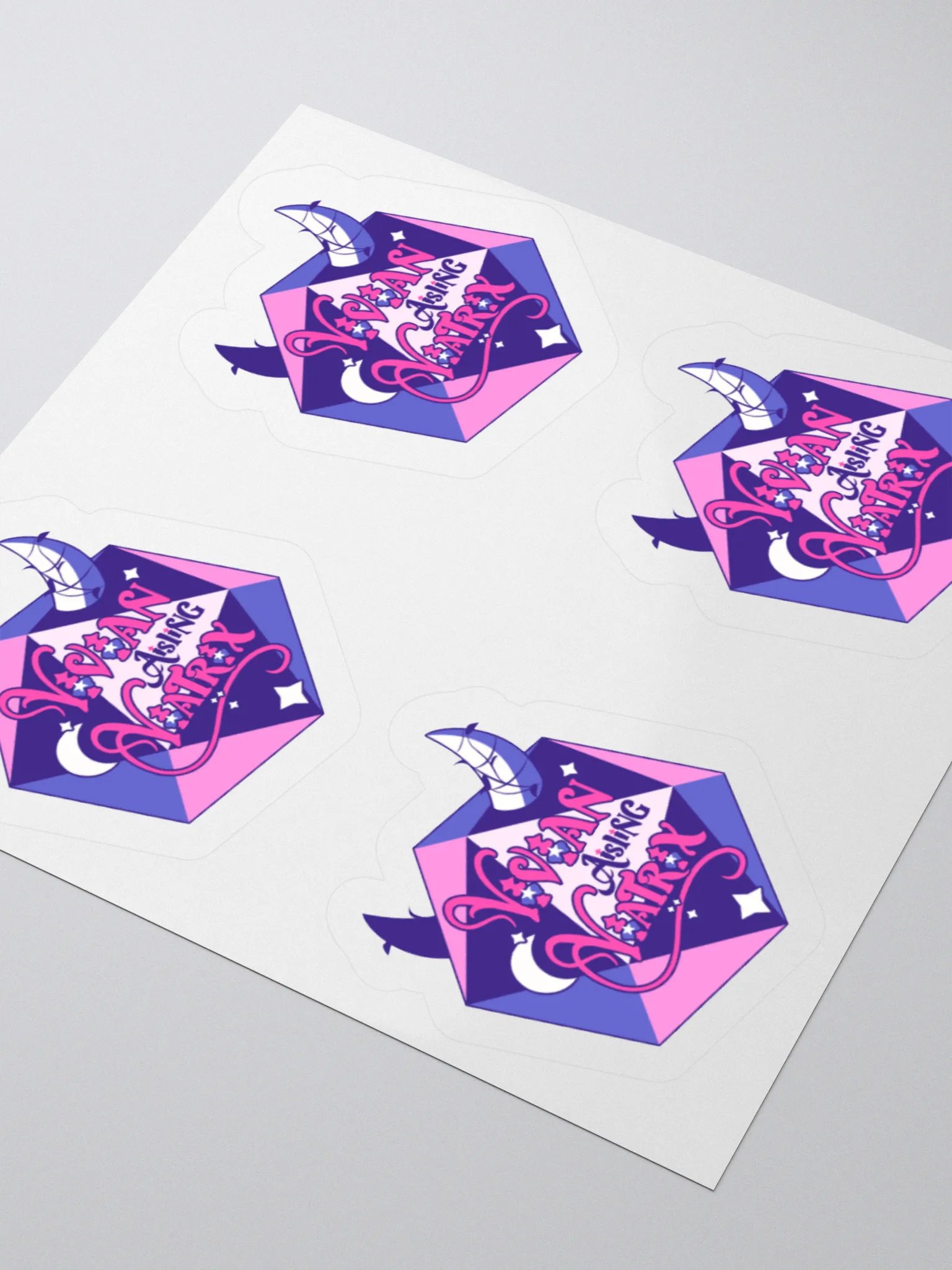 Vivian Aisling Viatrix Logo Sticker Sheet product image (3)