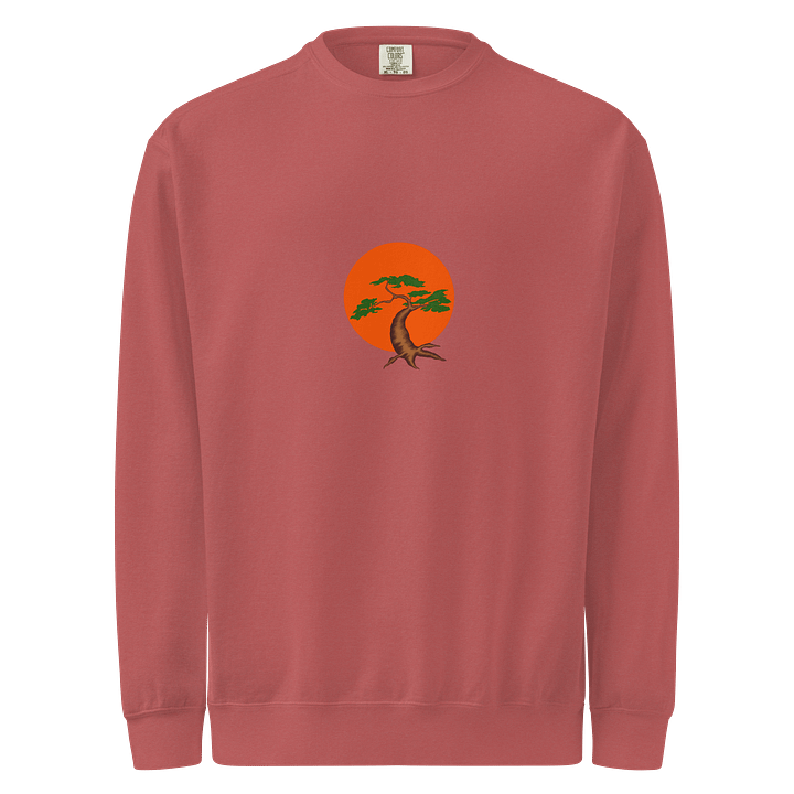 Bonsai Tree and Orange Sunset Sweatshirt product image (1)