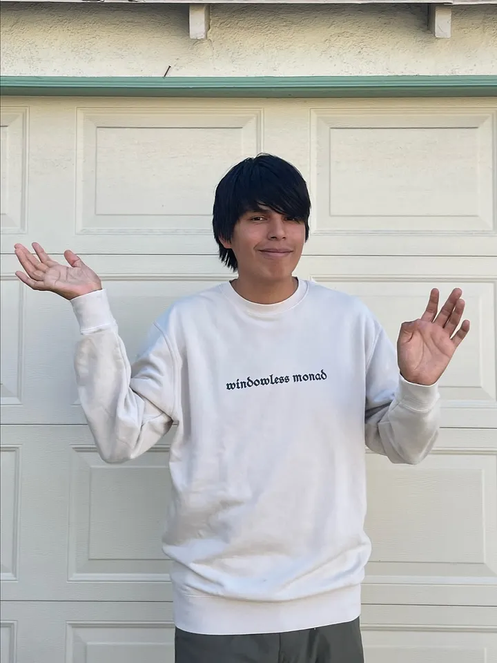 Windowless Monad Sweatshirt product image (1)