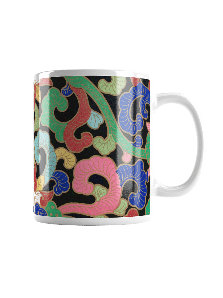 Chinese Floral. 11oz. Ceramic Mug product image (1)